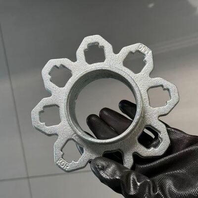 Dado in ghisa duttile progettato con precisione per dadi di ponteggio personalizzati per strutture di ponteggio stabili