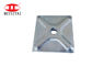 Q235 rondella quadrata galvanizzata del piatto dell'acciaio 120*120*5mm