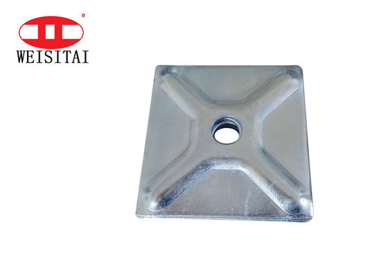 Rondella quadrata in acciaio zincato Q235 120*120*5mm
