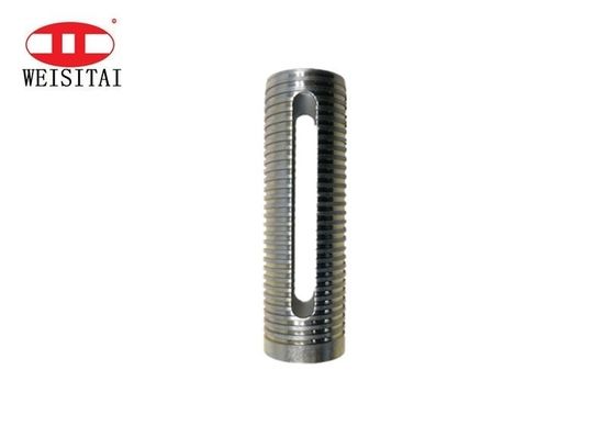 Manicotto di supporto in acciaio filettato regolabile da 60 mm, tinta unita